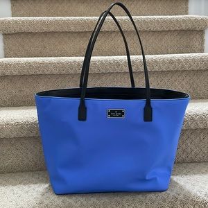 Blue Kate spade tote